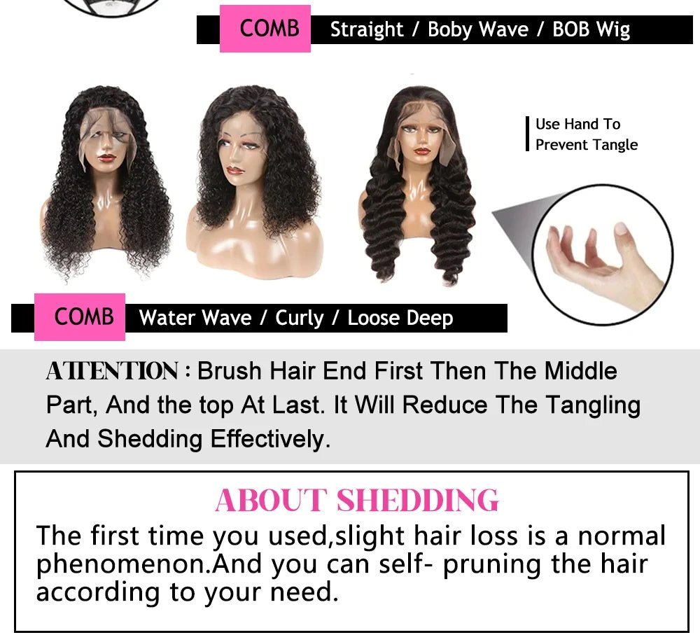 Bob Wig Human Hair 13x4 Hd Lace Front Human Hair Wigs For Black Women Glueless Lace Front Wigs Pre Plucked Pre Cut Straight Bob - Hairliegant