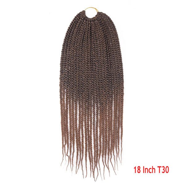 Crochet Hair Senegal Box Braids Braid Hair Extension - Hairliegant