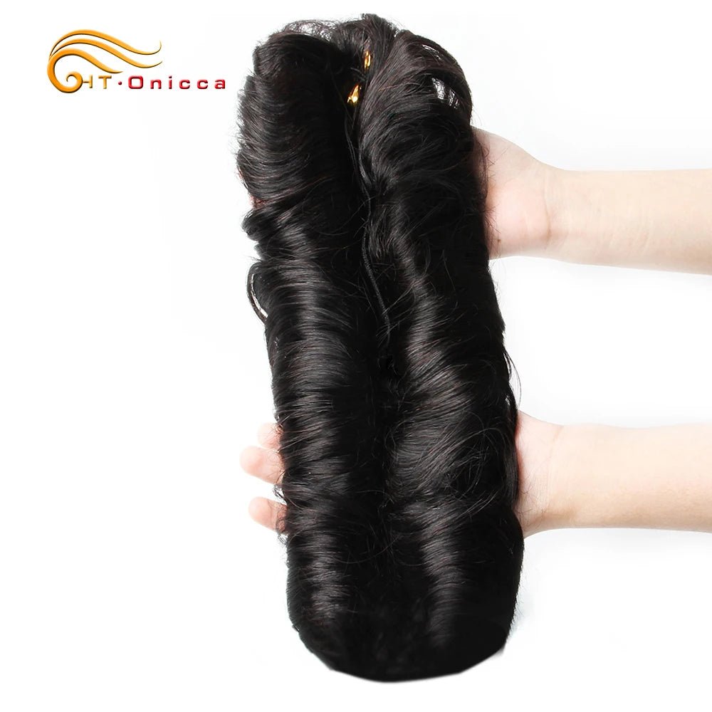 Curly Human Hair Bundles Brazilian Hair Weave Bundles Short Hair Human Hair Bundles For Woman - Hairliegant