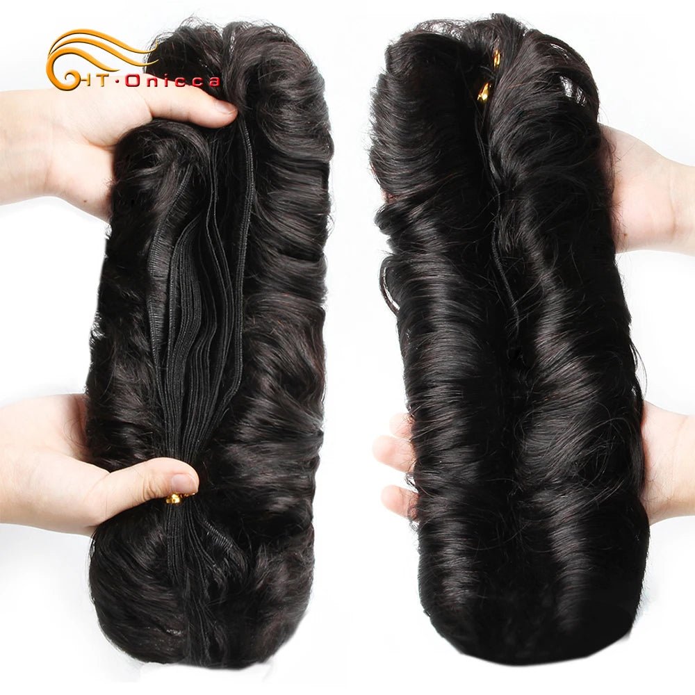 Curly Human Hair Bundles Brazilian Hair Weave Bundles Short Hair Human Hair Bundles For Woman - Hairliegant