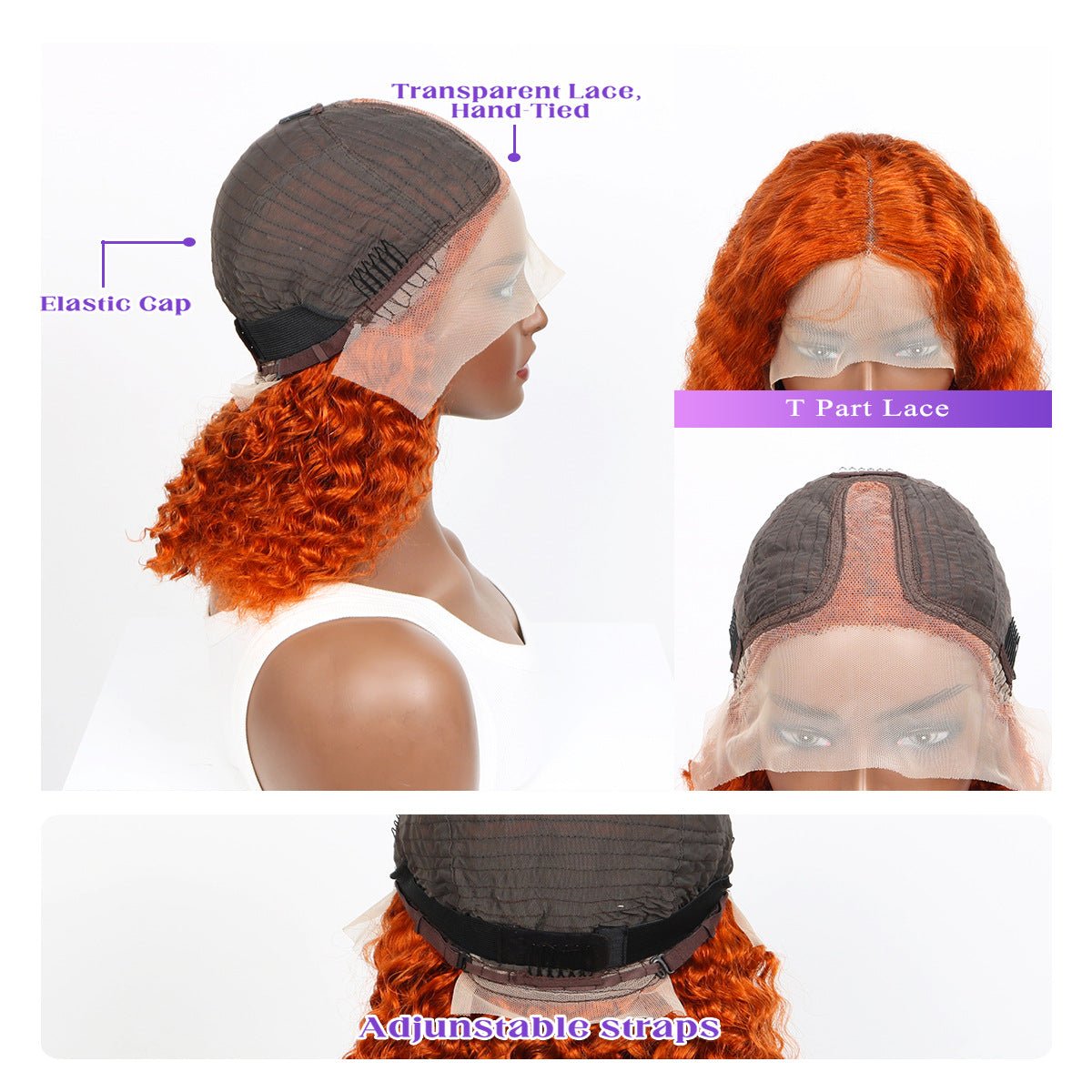 Human Hair Lace Wig Loose Wave - Hairliegant