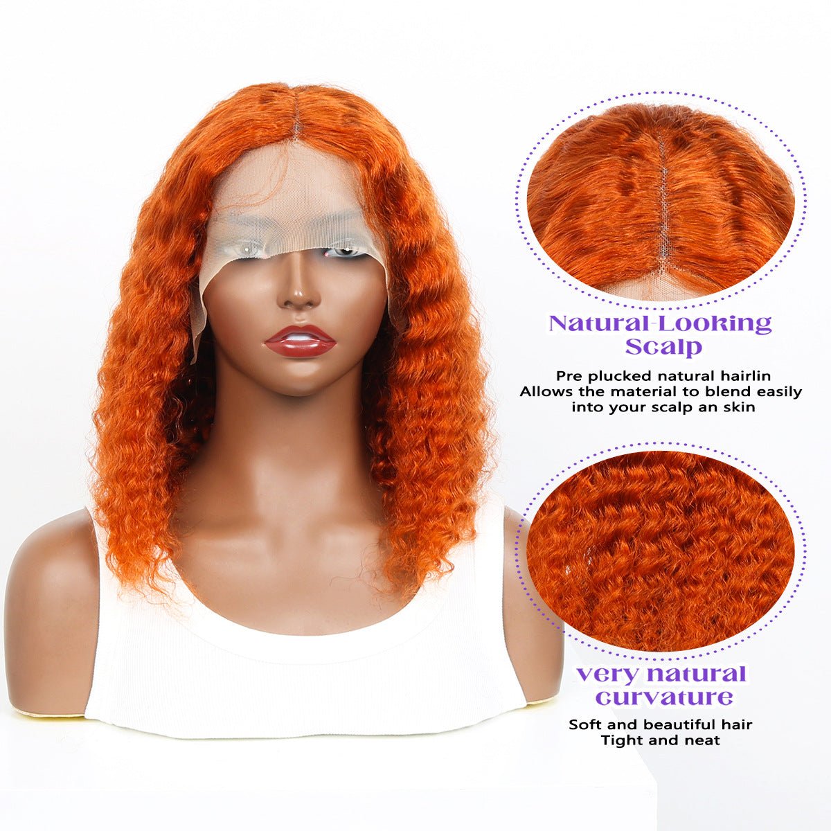 Human Hair Lace Wig Loose Wave - Hairliegant