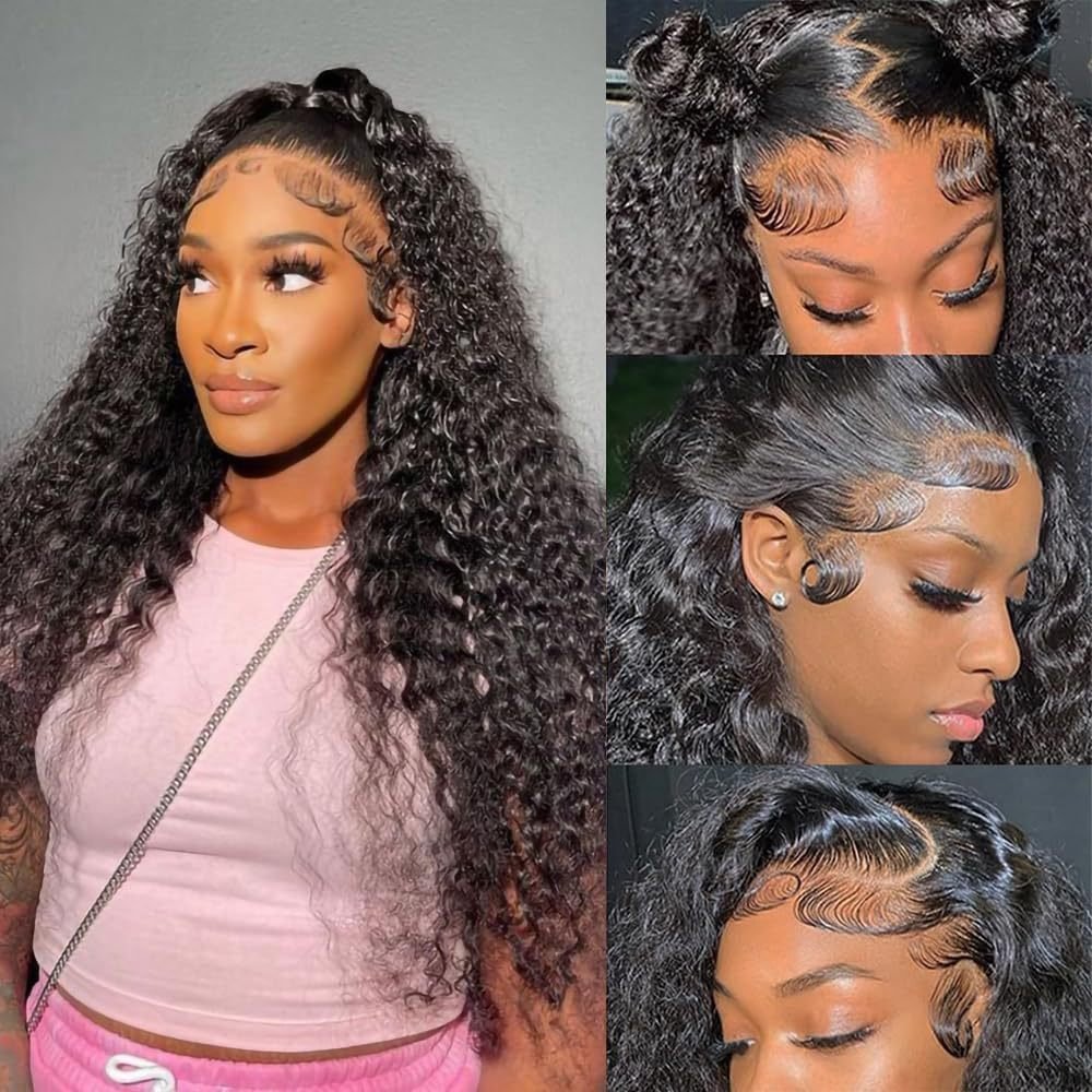 Lace Frontal curly hair blend - Hairliegant