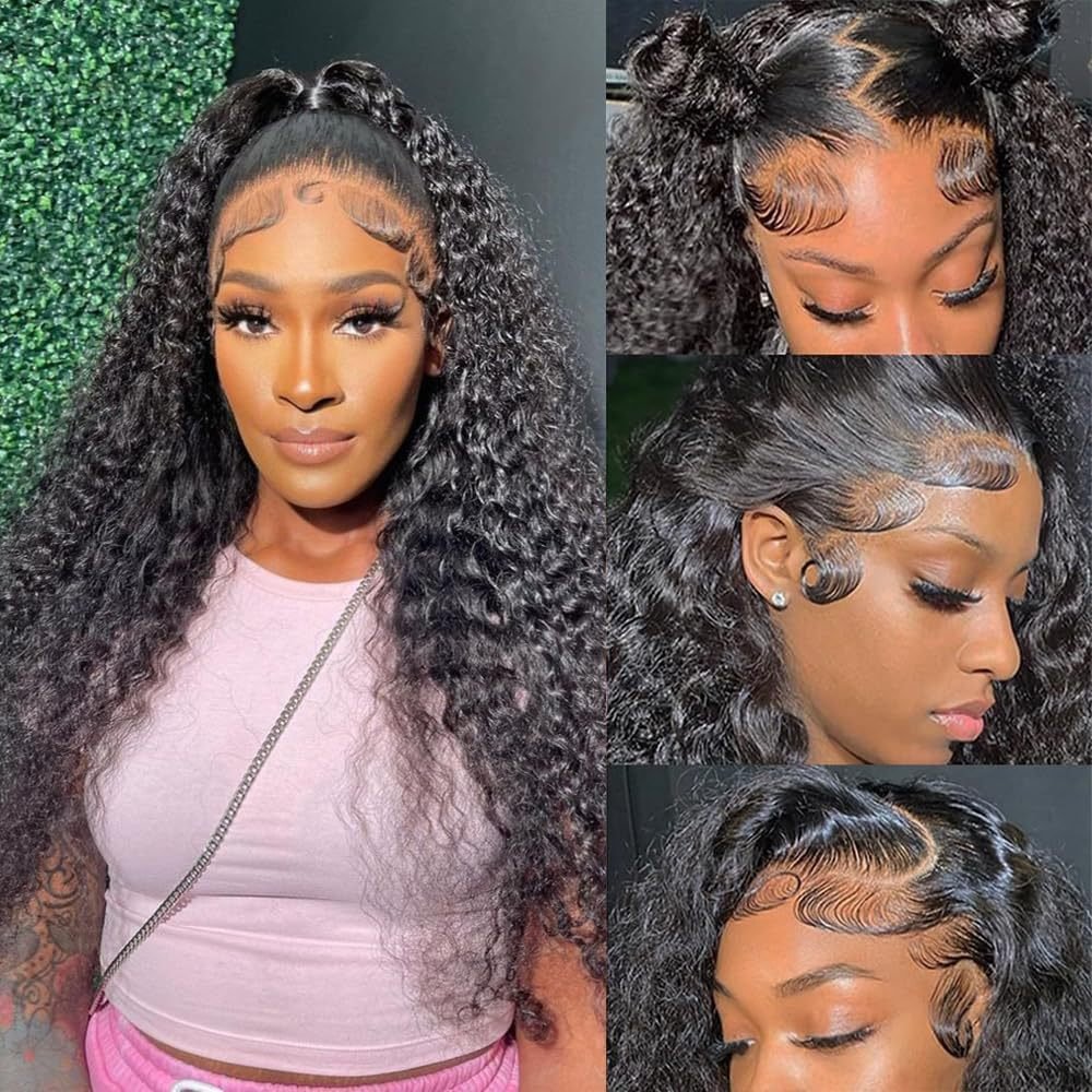Lace Frontal curly hair blend - Hairliegant
