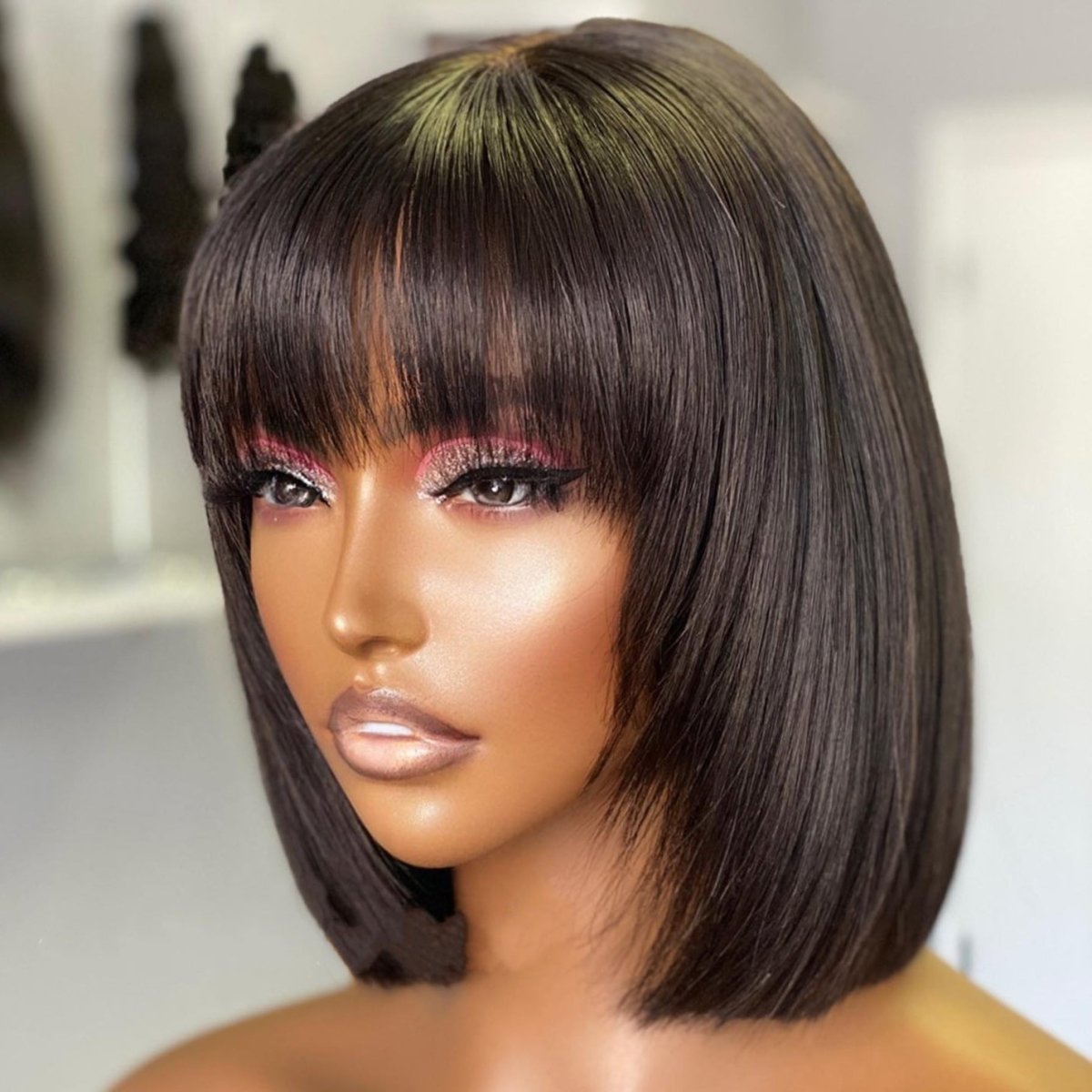 Su Bob's Human Hair Lace Wig - Hairliegant
